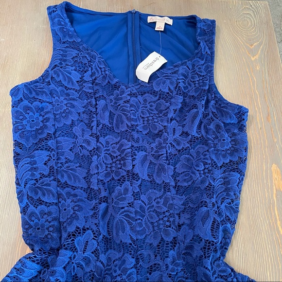 NWT blue lace dress - Picture 4 of 7
